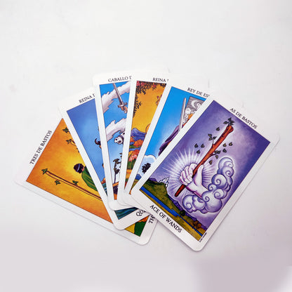 English version Fate Divination Tarot Card set from DoubleMfashion, featuring intricate illustrations and detailed designs.