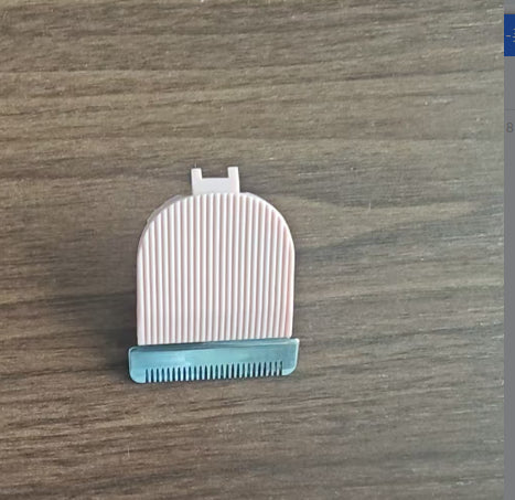 DoubleMfashion 2-in-1 electric shaver with double heads for women's body and pubic hair trimming, wet and dry use.