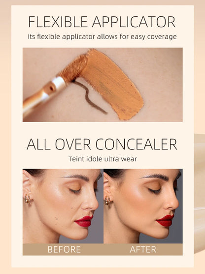 8-color waterproof concealer set with liquid and stick formulas for flawless, long-lasting coverage by Guangzhou Natural Beauty.