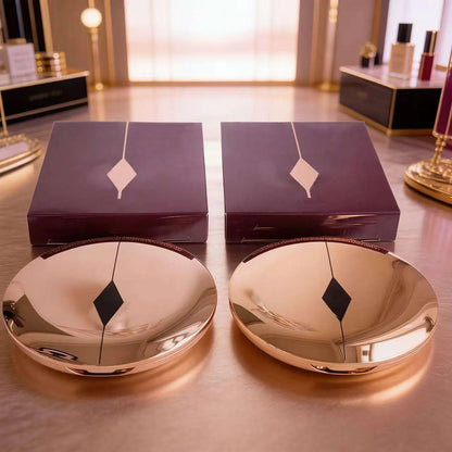 FIX IT GURL! All-in-One Pressed Setting Powder & Concealer in a translucent shade, showcasing its smooth texture and compact design.