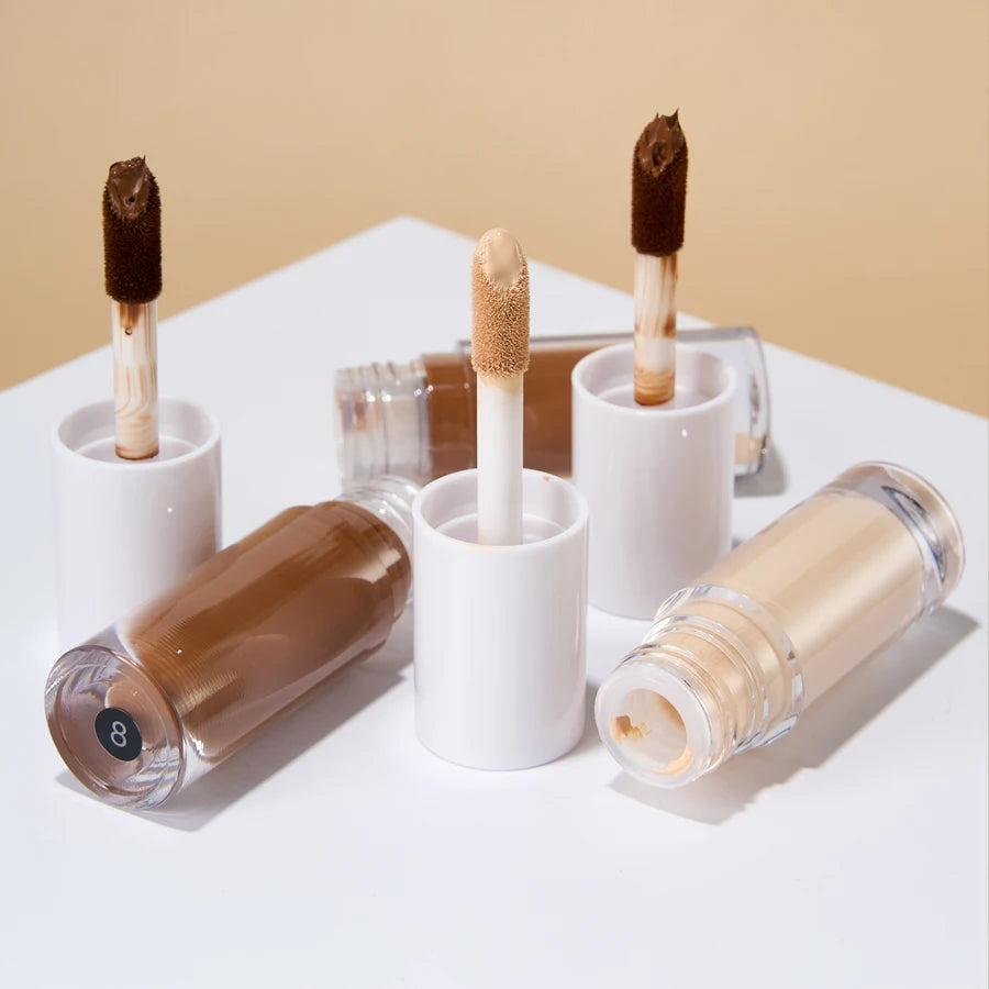 8-color waterproof liquid concealer set with foundation stick for flawless, long-lasting coverage by Guangzhou Natural Beauty.