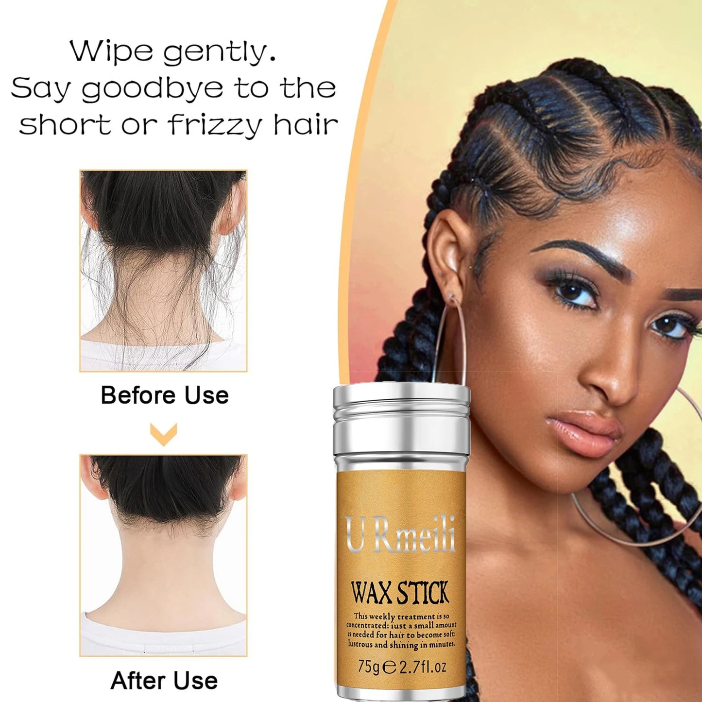 Kit de colle pour perruque Lace Wig DoubleMfashion, comprenant adhésif, spray de teinte et outils d'installation.