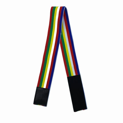 Bandes élastiques ajustables DoubleMfashion pour perruques, montrant la texture de la dentelle et les bords finement travaillés.