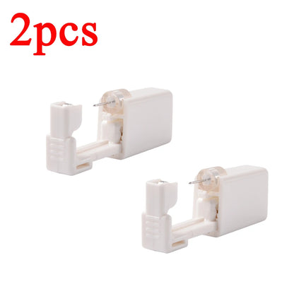 Disposable ear piercing gun kit by DoubleMfashion with studs and nose ring tools for safe body jewelry application.