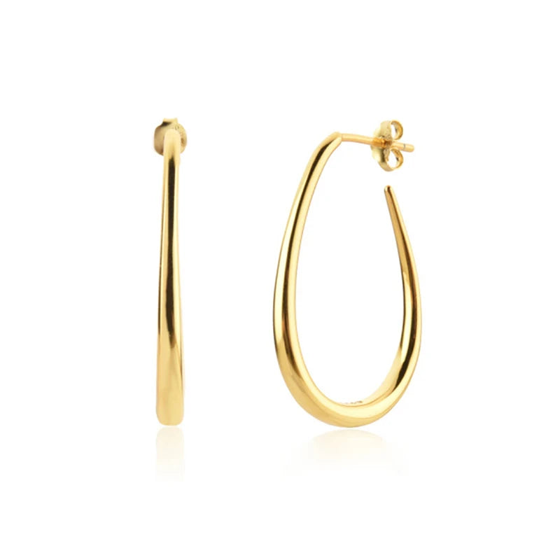 925 sterling silver minimalist crystal stud earrings for women, featuring a sleek design perfect for parties and luxurious occasions.