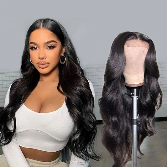 Lace front wig by DoubleMfashion featuring long, big wave curly hair, perfect for festivals and cosplay parties.