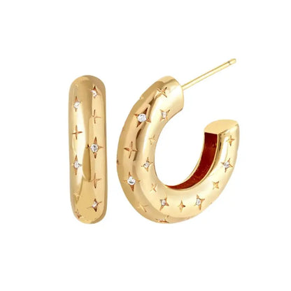 925 sterling silver minimalist crystal stud earrings for women, showcasing elegant design and fine craftsmanship.