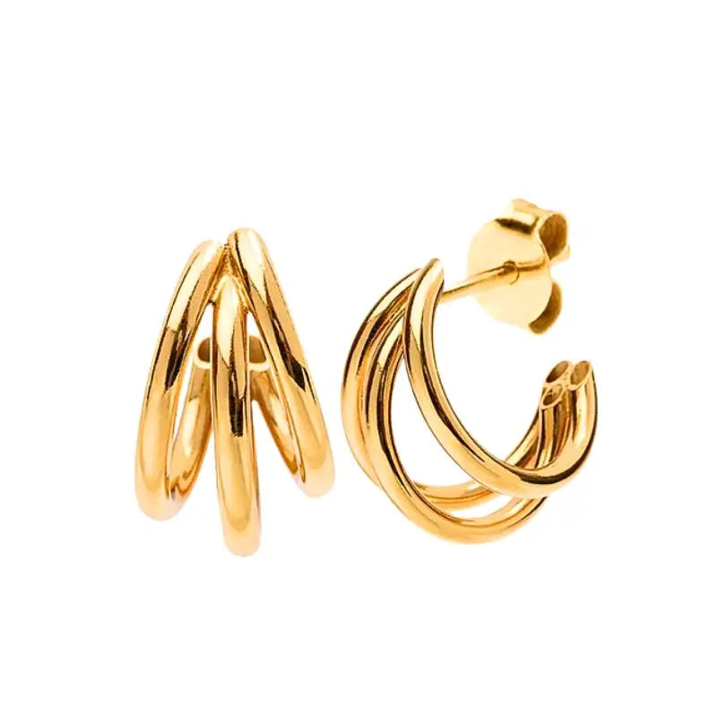 Minimalist 925 sterling silver stud earrings with crystal accents, perfect for women's piercing and elegant occasions.